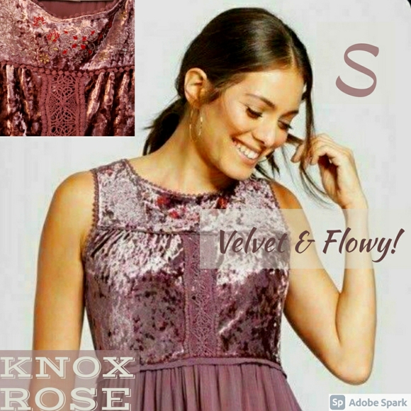 Knox Rose Sleeveless Embroidered Tunic Blouse S - Picture 1 of 10